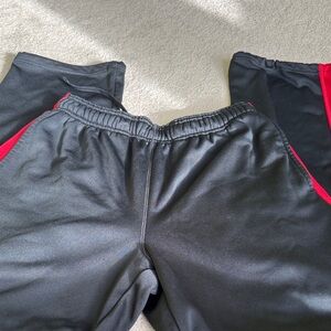 Nike Black and Red Men's Joggers